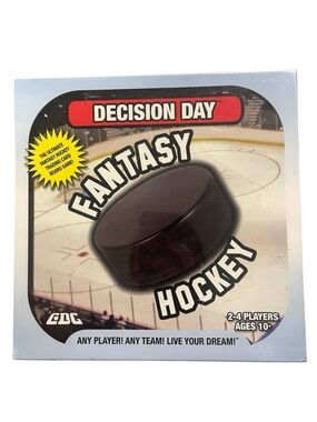 Decision Day Fantasy Hockey Draft Game Trading Card Factory Sealed New